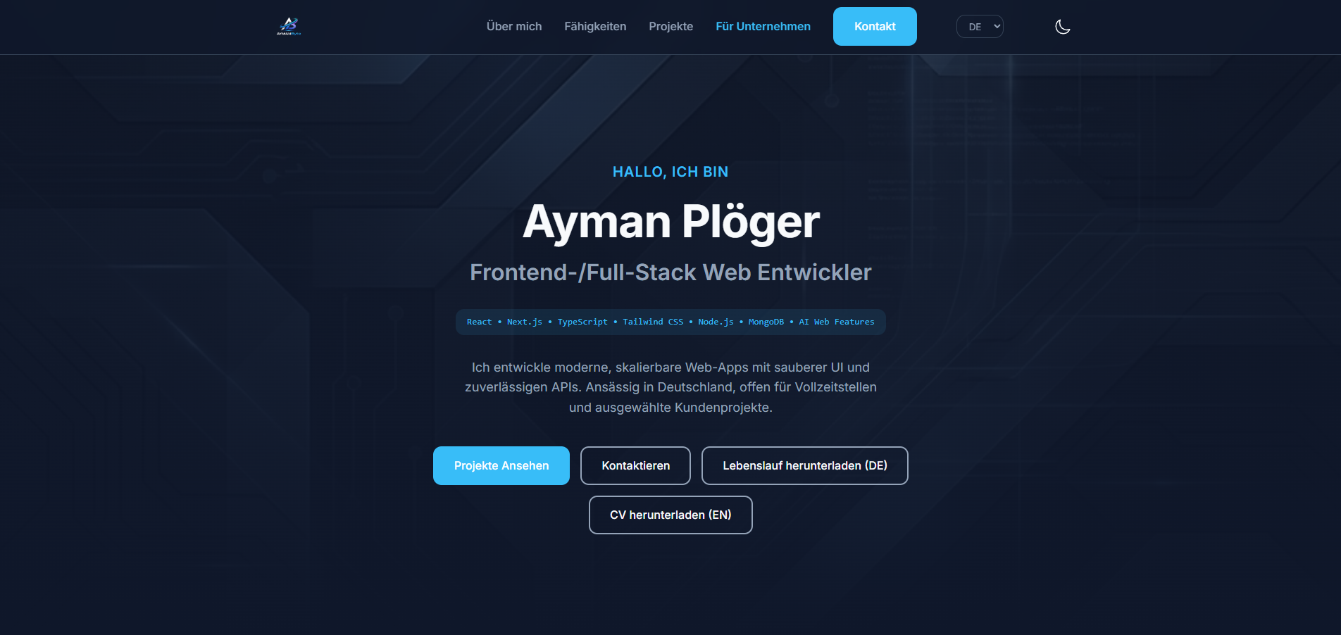 Portfolio Website